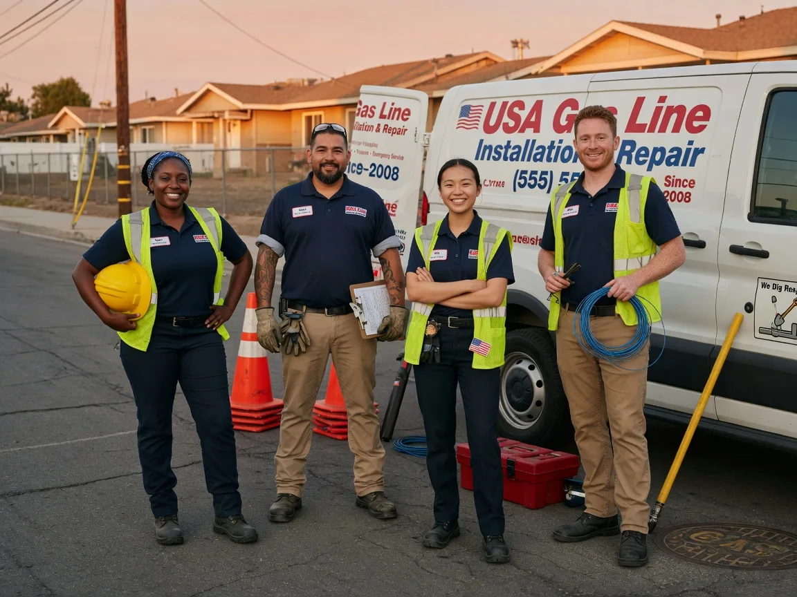 Gas Line Installation company in Memphis, TX